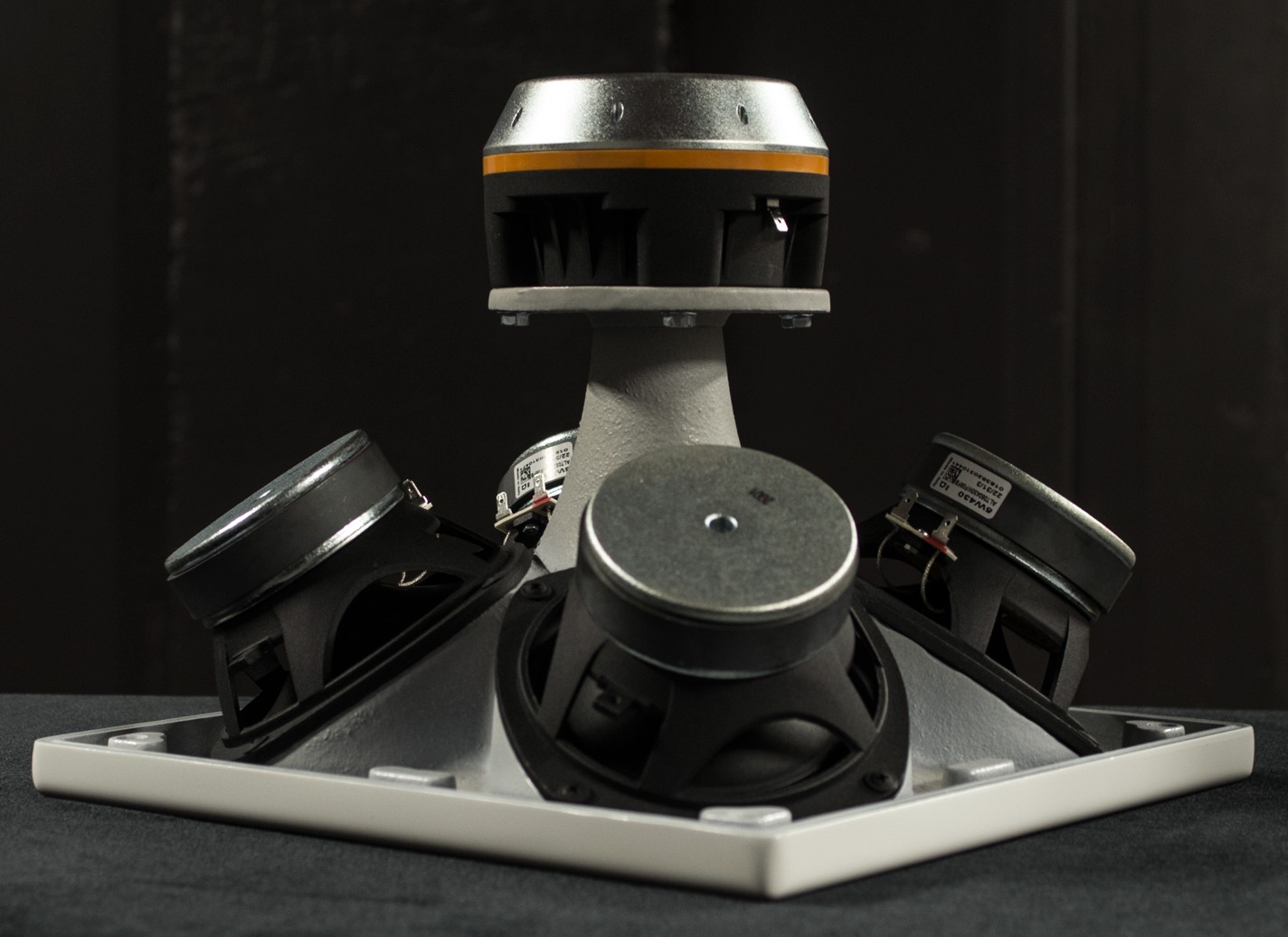 Square Two monitor acoustic horn design